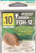 Одинарные крючки Owner 56937-10 Feeder Hook FDH-12