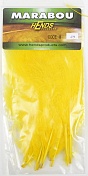 Перья марабу Hends Marabou Yellow (10шт/уп)