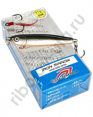 Блесна Columbia Iron Minnow 21гр цв. 09