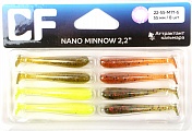 Силиконовая приманка Crazy Fish Nano minnow 2,2in 55мм цв.М71 (кальмар)