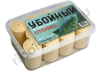 Гидропланктон Убойный 90грх11шт в контейнере Клубника