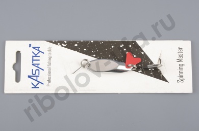 Блесна колеб. Kasatka 21гр. Chrome-001  SF04-02