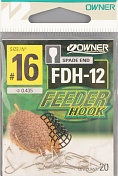 Одинарные крючки Owner 56937-16 Feeder Hook FDH-12