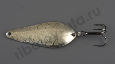 Блесна колеблющаяся Sinkers  Атом 12гр. мельхиор рис №02