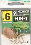 Одинарные крючки Owner 56941-06 Feeder Hook FDH-1