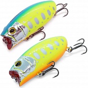 Воблер Kosadaka Malas Pop 57 поппер, 57мм, 9.5г, цв. SNT