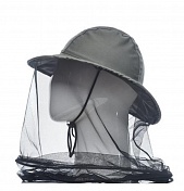 Панама-накомарник с кольцом Huntsman  Антигнус цв.Хаки, ткань Палатка р. 58 (100% хлопок)