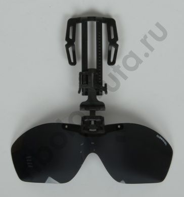 Накладки Kosadaka Clip-on-Clap поляризационные на бейсболку серые